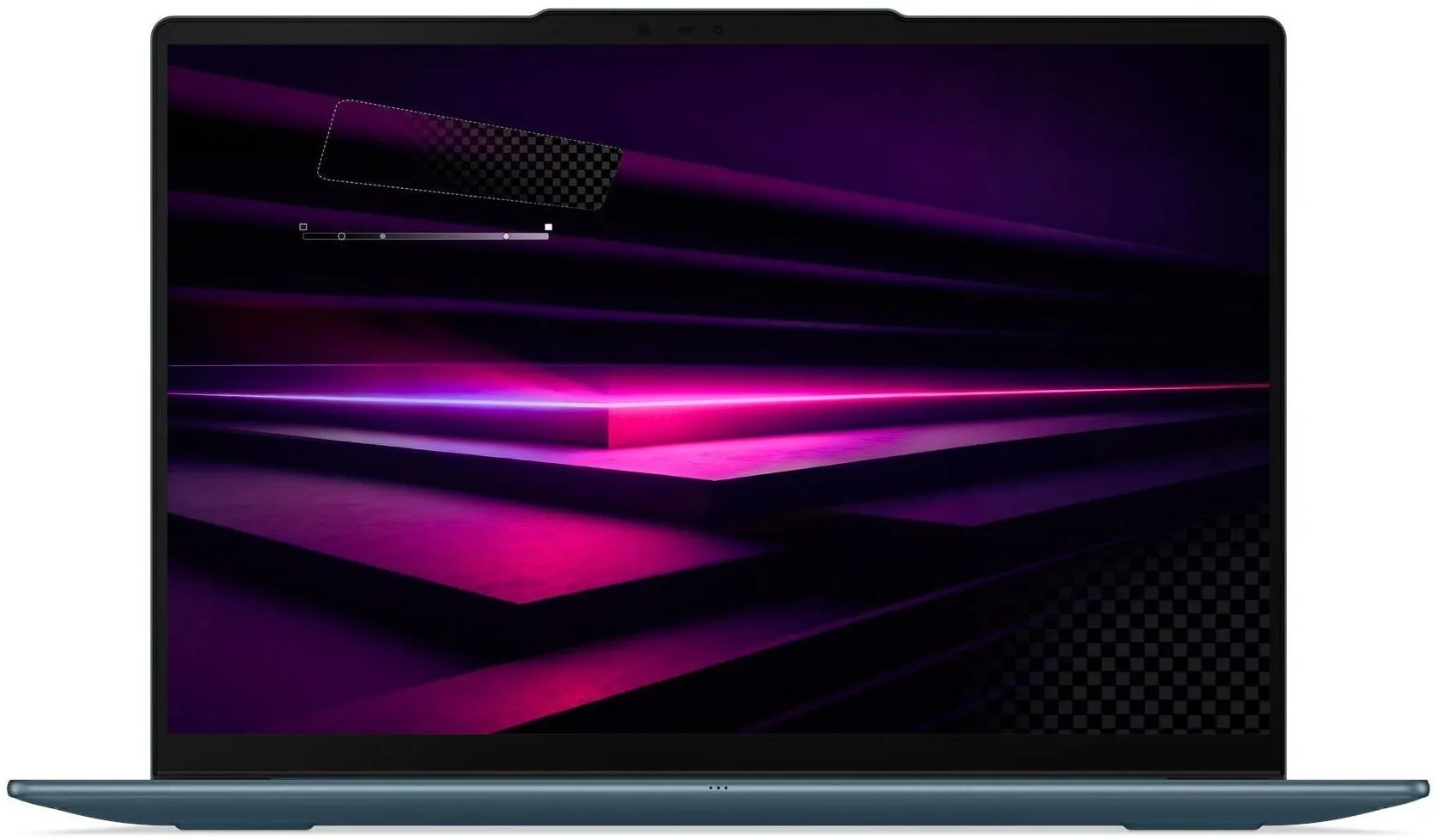 Ноутбук Lenovo Yoga Slim7 14AGP11 Ryzen AI 5 430 16Gb SSD512Gb AMD Radeon 840M 14" OLED Touch WUXGA (1920x1200) Windows 11 Home turquoise WiFi BT Cam (83QS004DRK)