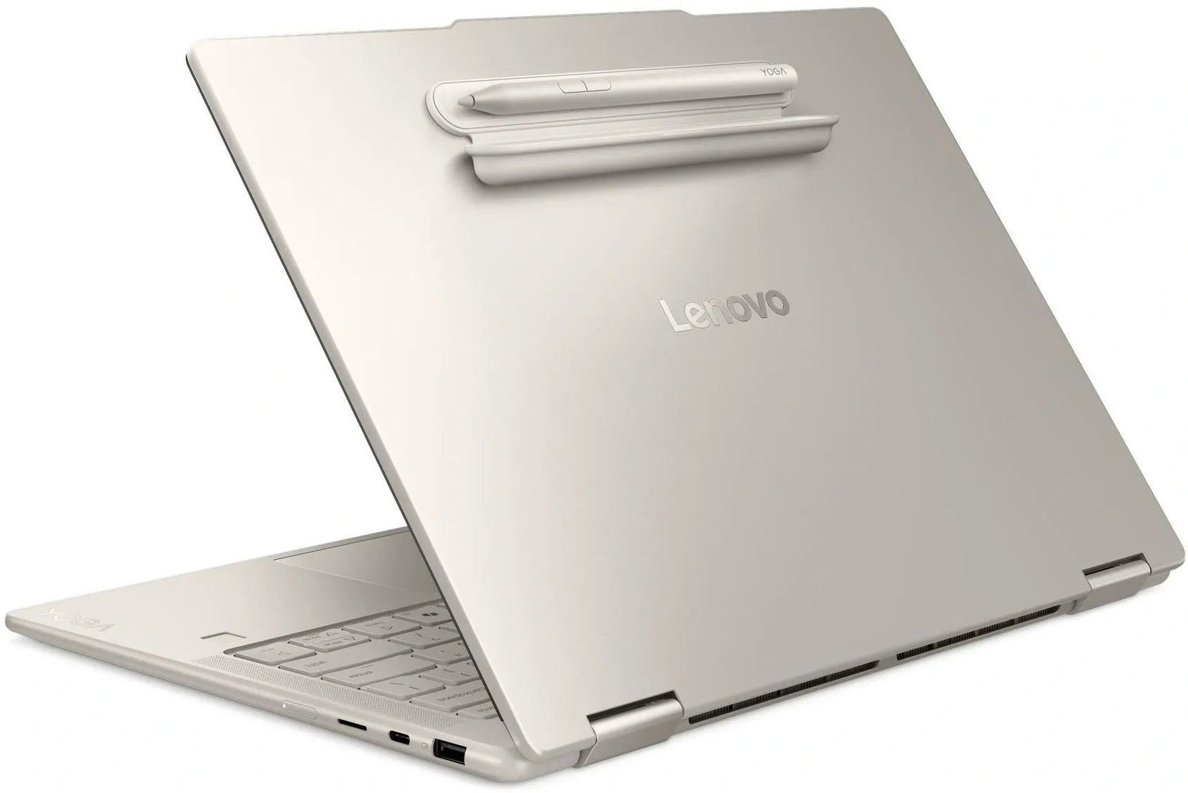 Ноутбук Lenovo Yoga 7 14AGP11 Ryzen AI 5 435 16Gb SSD512Gb AMD Radeon 840M 14" OLED Touch WUXGA (1920x1200) Windows 11 Home beige WiFi BT Cam (83TD0082RK)