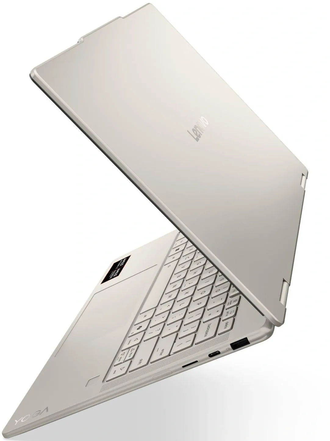 Ноутбук Lenovo Yoga 7 14AGP11 Ryzen AI 5 435 16Gb SSD512Gb AMD Radeon 840M 14" OLED Touch WUXGA (1920x1200) Windows 11 Home beige WiFi BT Cam (83TD0082RK)