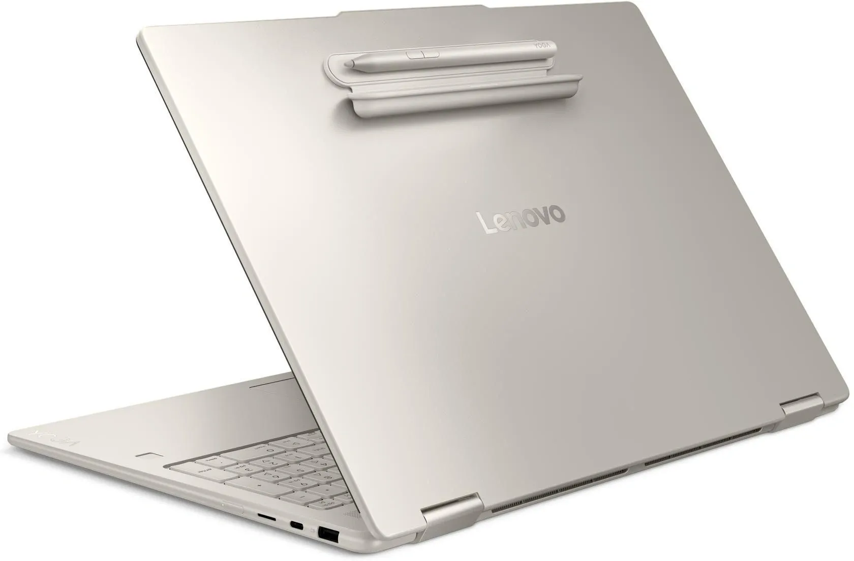 Ноутбук Lenovo Yoga 7 16AGP11 Ryzen AI 7 445 32Gb SSD1Tb AMD Radeon 840M 16" OLED Touch WUXGA (1920x1200) Windows 11 Home beige WiFi BT Cam (83TF003MRK)