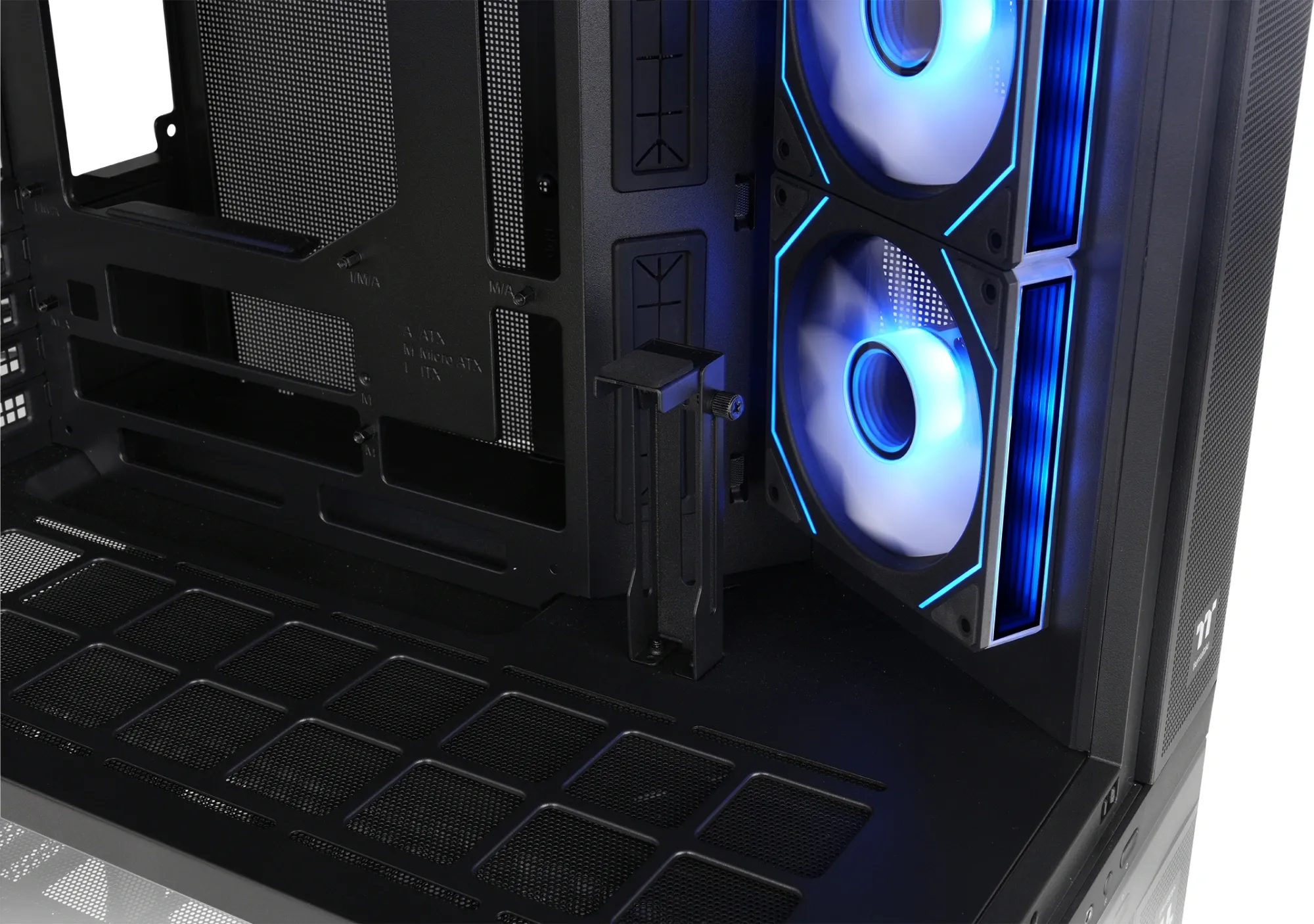 Корпус Thermaltake Arcus 280 TG curved черный без БП mATX 6x120mm 2x140mm 2xUSB3.0 audio bott PSU