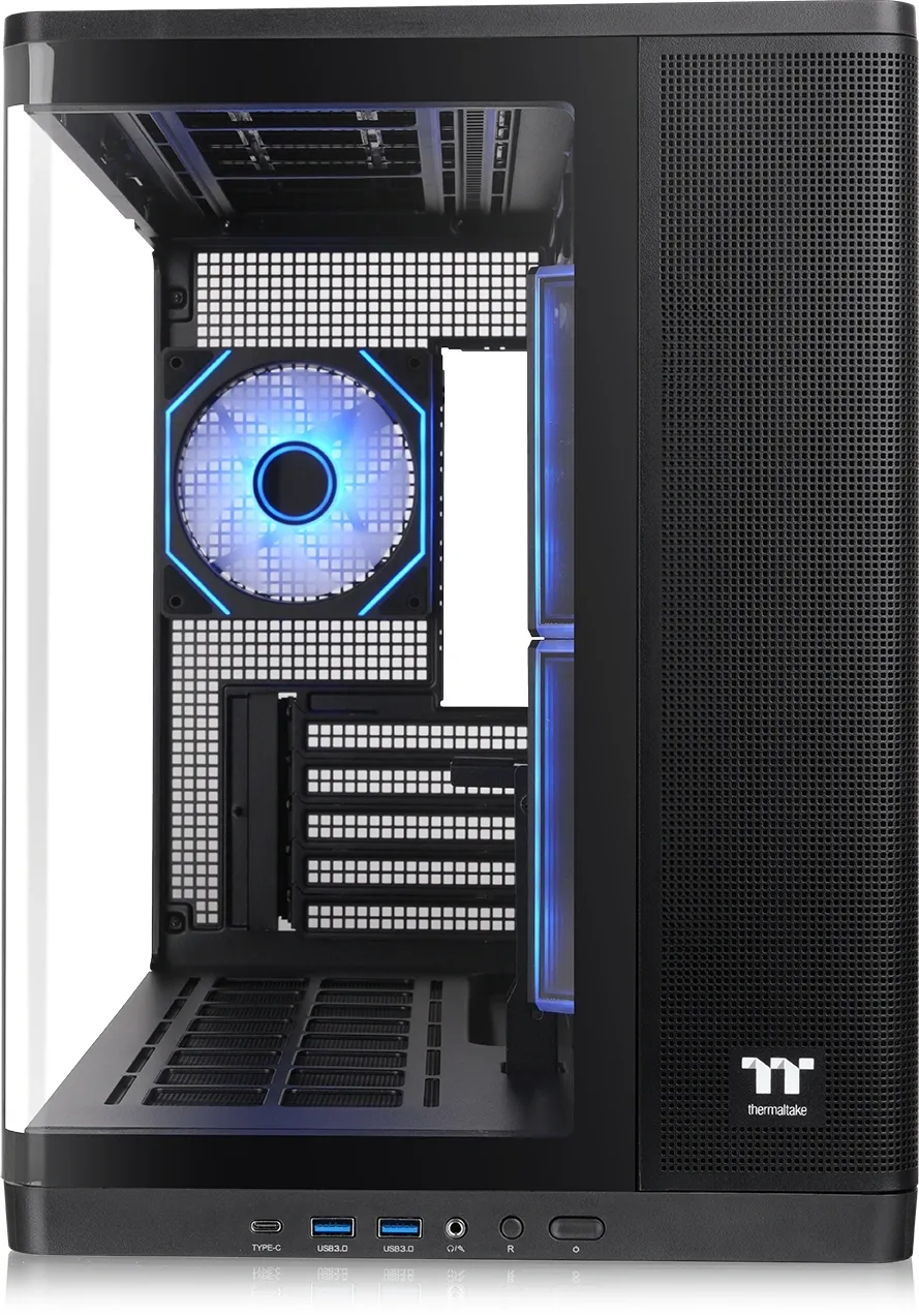 Корпус Thermaltake Arcus 280 TG curved черный без БП mATX 6x120mm 2x140mm 2xUSB3.0 audio bott PSU