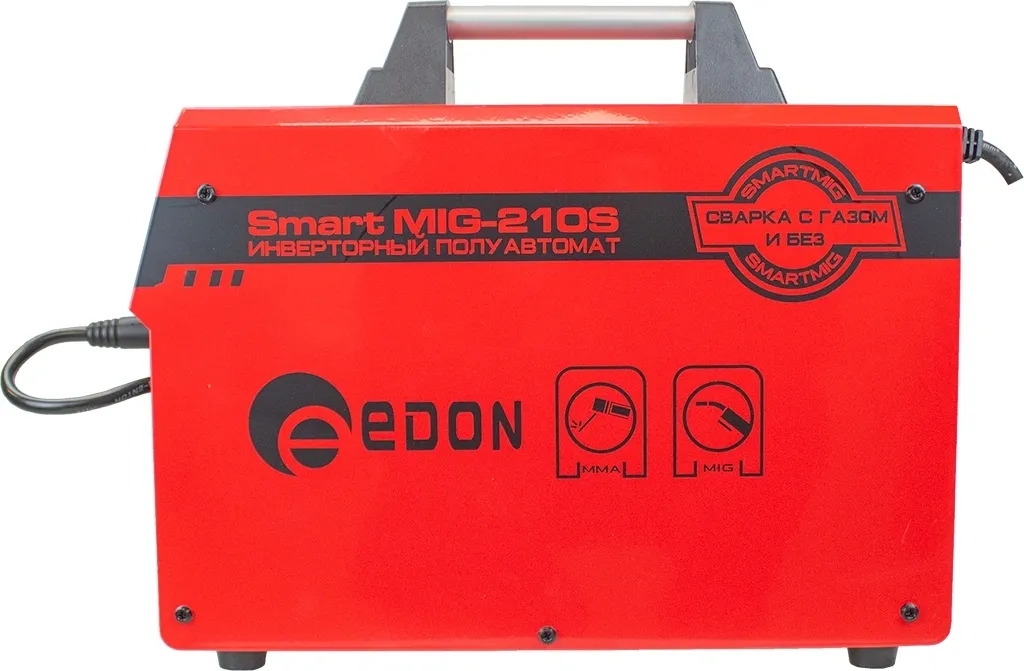 Сварочный аппарат Edon Smart MIG-210S инвертор ММА DC/MIG-MAG/FCAW 9.6кВт