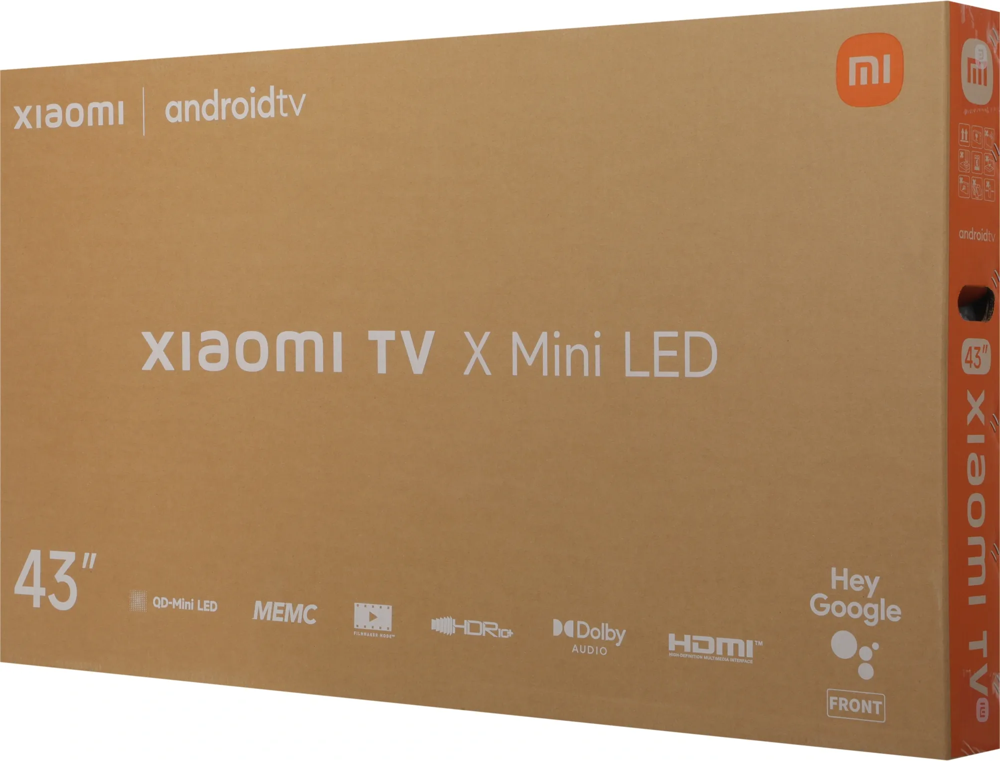Телевизор QLED Xiaomi 43" TV X Mini LED 43 2026 темно-серый 4K Ultra HD 60Hz DVB-T2 DVB-C DVB-S2 USB WiFi Smart TV