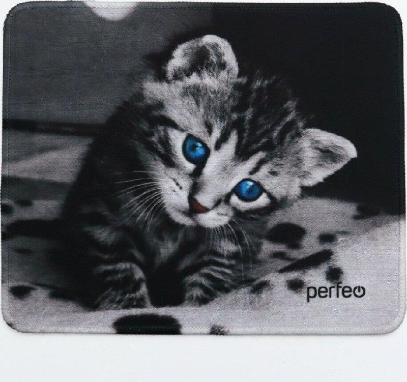 Коврик для компьютерной мыши PERFEO (PF_D0655) "Cat"