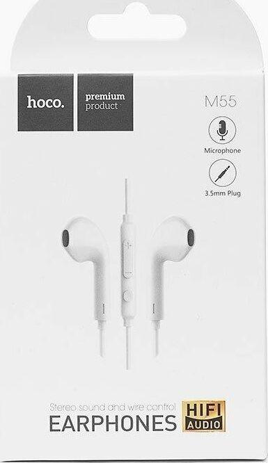Наушники-гарнитура HOCO (6957531099932) M55 MEMORY SOUND, белый