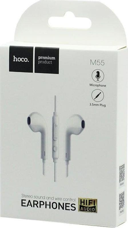 Наушники-гарнитура HOCO (6957531099932) M55 MEMORY SOUND, белый