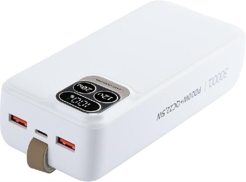 Повербанк PERFEO (PF_E1477) Atomic Age - 30000 mAh, белый