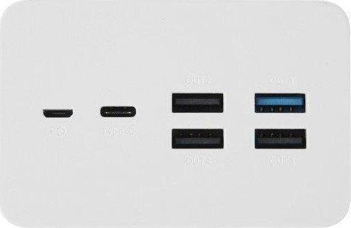 Power bank PERFEO (PF_B4888) MOUNTAINS - 50000 mAh, белый