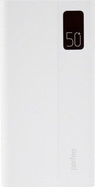 Power bank PERFEO (PF_B4888) MOUNTAINS - 50000 mAh, белый
