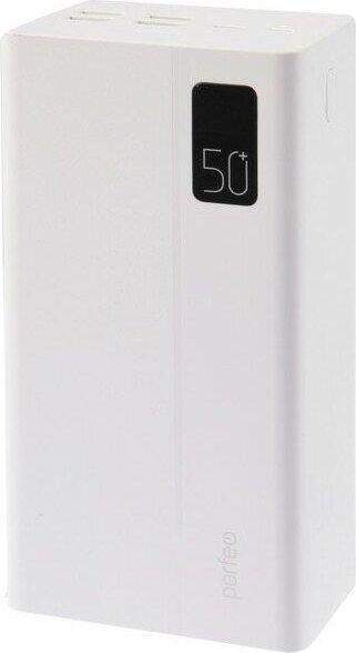 Power bank PERFEO (PF_B4888) MOUNTAINS - 50000 mAh, белый