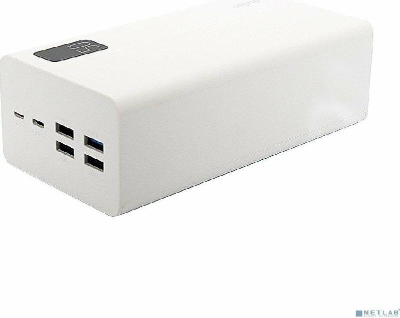 Power bank PERFEO (PF_B4888) MOUNTAINS - 50000 mAh, белый