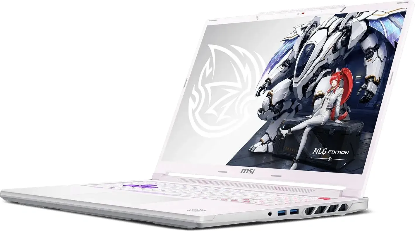 Ноутбук MSI Crosshair A16 HX MLG Edition E8WGXK-089XRUY Ryzen 9 8940HX 16Gb SSD1Tb NVIDIA GeForce RTX 5070 12Gb 16" IPS QHD+ (2560x1600) FreeDOS white WiFi BT Cam (9S7-265L54-089)