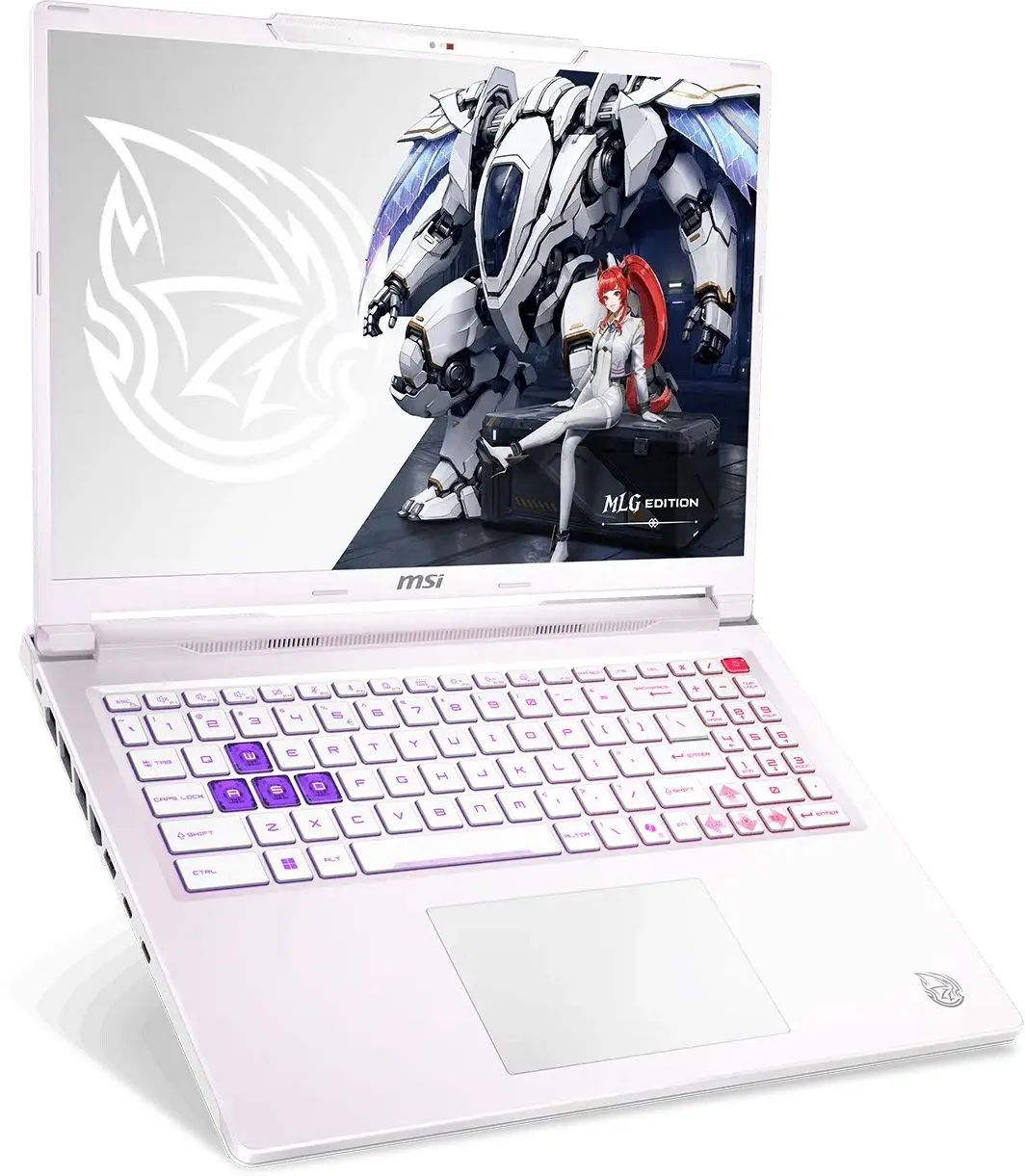 Ноутбук MSI Crosshair A16 HX MLG Edition E8WGXK-089XRUY Ryzen 9 8940HX 16Gb SSD1Tb NVIDIA GeForce RTX 5070 12Gb 16" IPS QHD+ (2560x1600) FreeDOS white WiFi BT Cam (9S7-265L54-089)