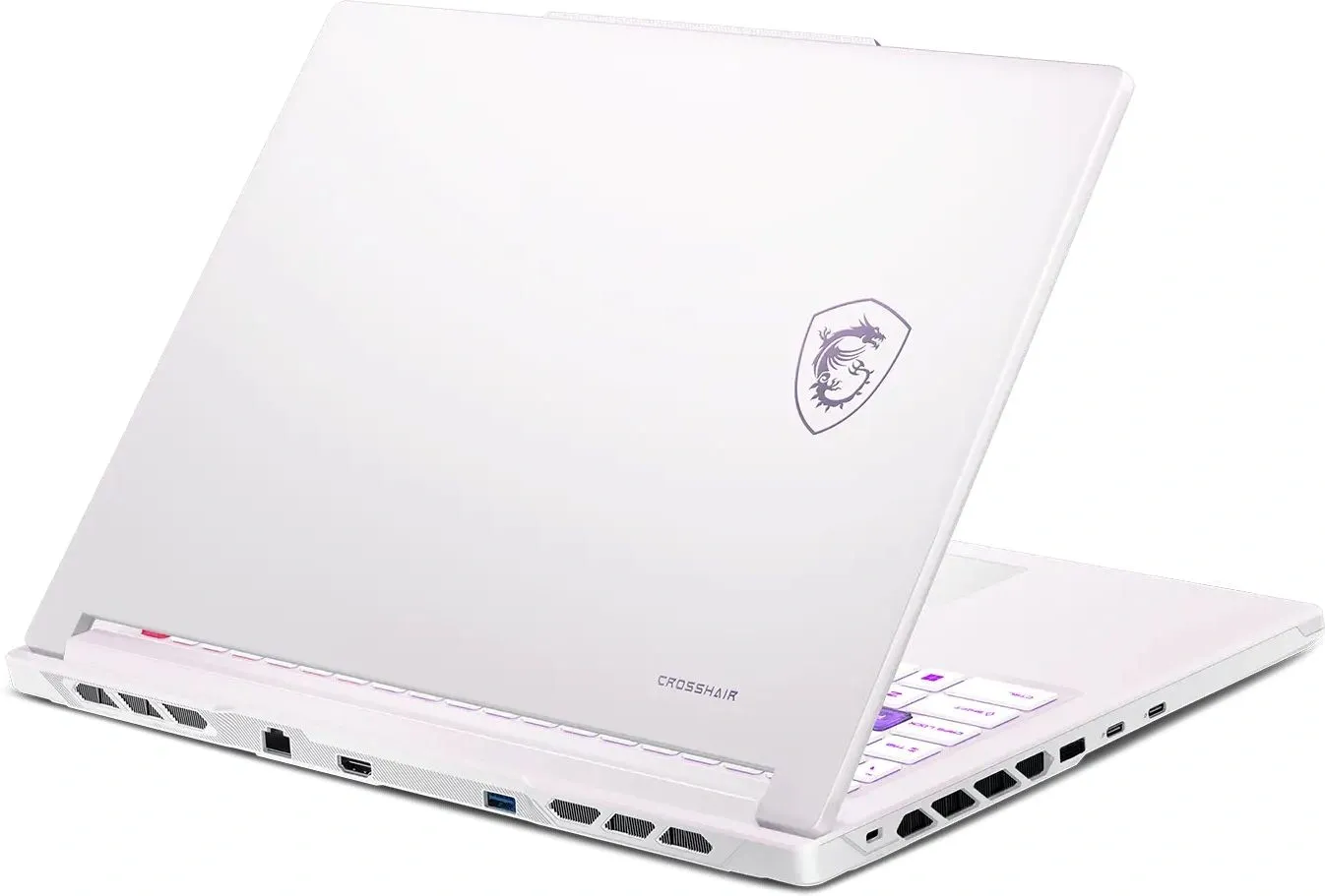Ноутбук MSI Crosshair A16 HX MLG Edition E8WFK-090XRUY Ryzen 9 8940HX 16Gb SSD1Tb NVIDIA GeForce RTX 5060 8Gb 16" IPS QHD+ (2560x1600) FreeDOS white WiFi BT Cam (9S7-265L54-090)