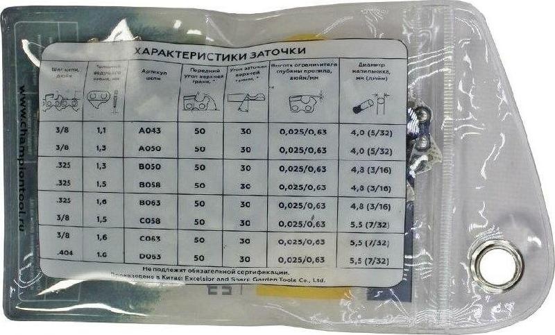 Цепь CHAMPION Цепь 325"-1,5MM- 64 PRO (BP) B058-BP-64E