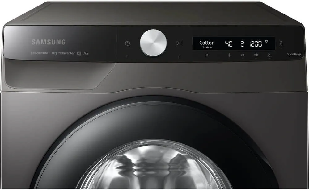 Стиральная машина Samsung WW70AG6S23AXLP класс: A загр.фронтальная макс.:7кг темно-серый инвертор