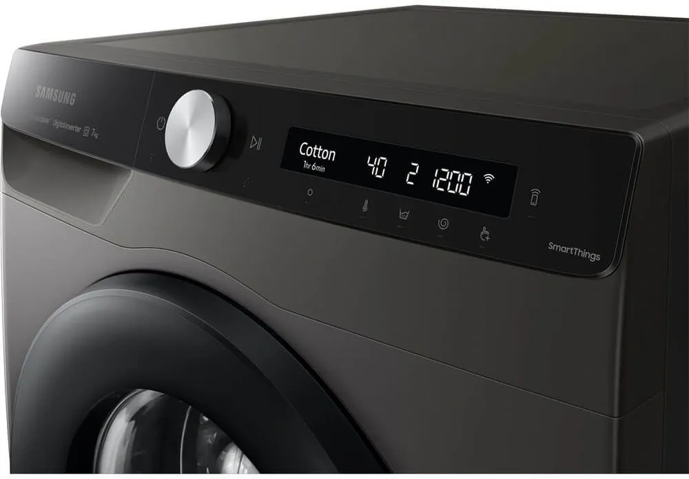 Стиральная машина Samsung WW70AG6S23AXLP класс: A загр.фронтальная макс.:7кг темно-серый инвертор