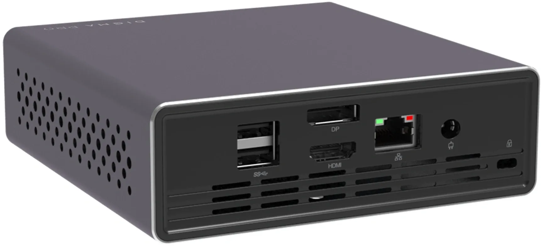 Неттоп Digma Pro Minimax U1 i5 1235U (1.3) 16Gb SSD256Gb Iris Xe Windows 11 Pro GbitEth WiFi BT 60W темно-серый/черный (DPP5-ACXW01)