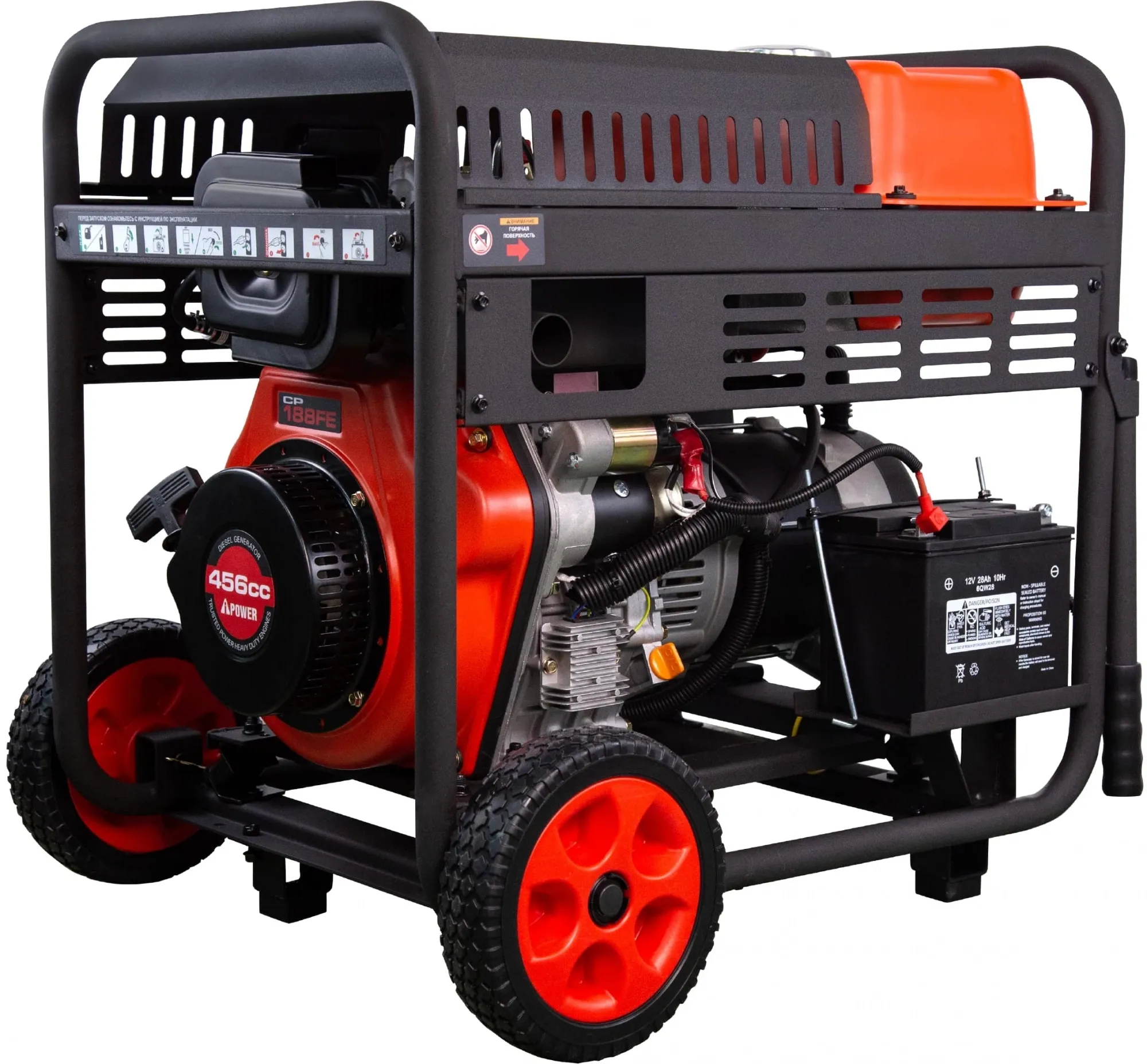 Генератор A-iPower AD5500EA 5.5кВт