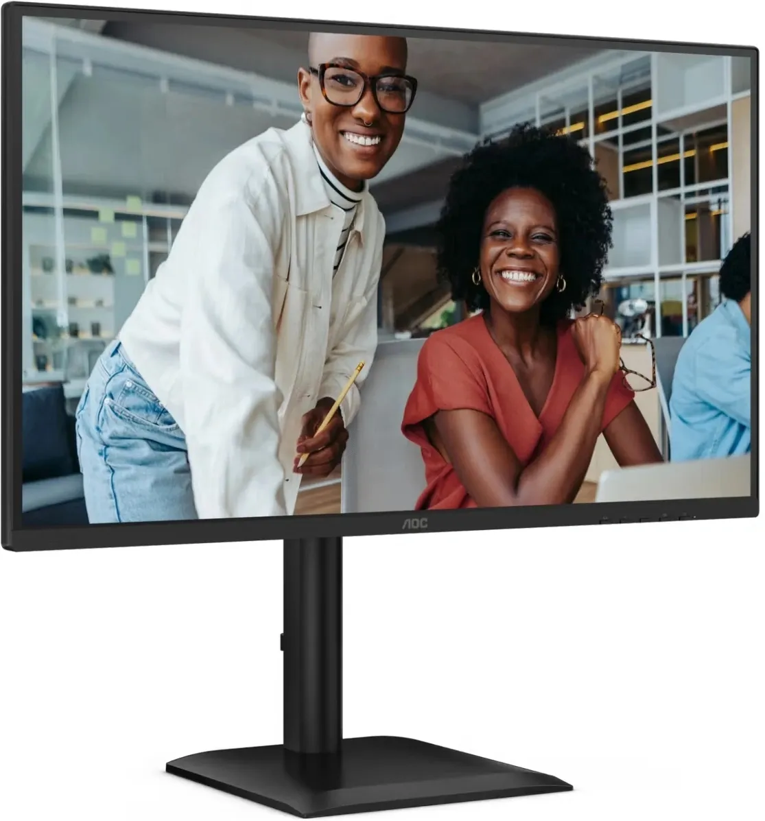 Монитор AOC 27" 27E4U черный IPS LED 16:9 HDMI M/M матовая HAS Piv 300cd 178гр/178гр 1920x1080 120Hz VGA DP FHD USB 5.65кг