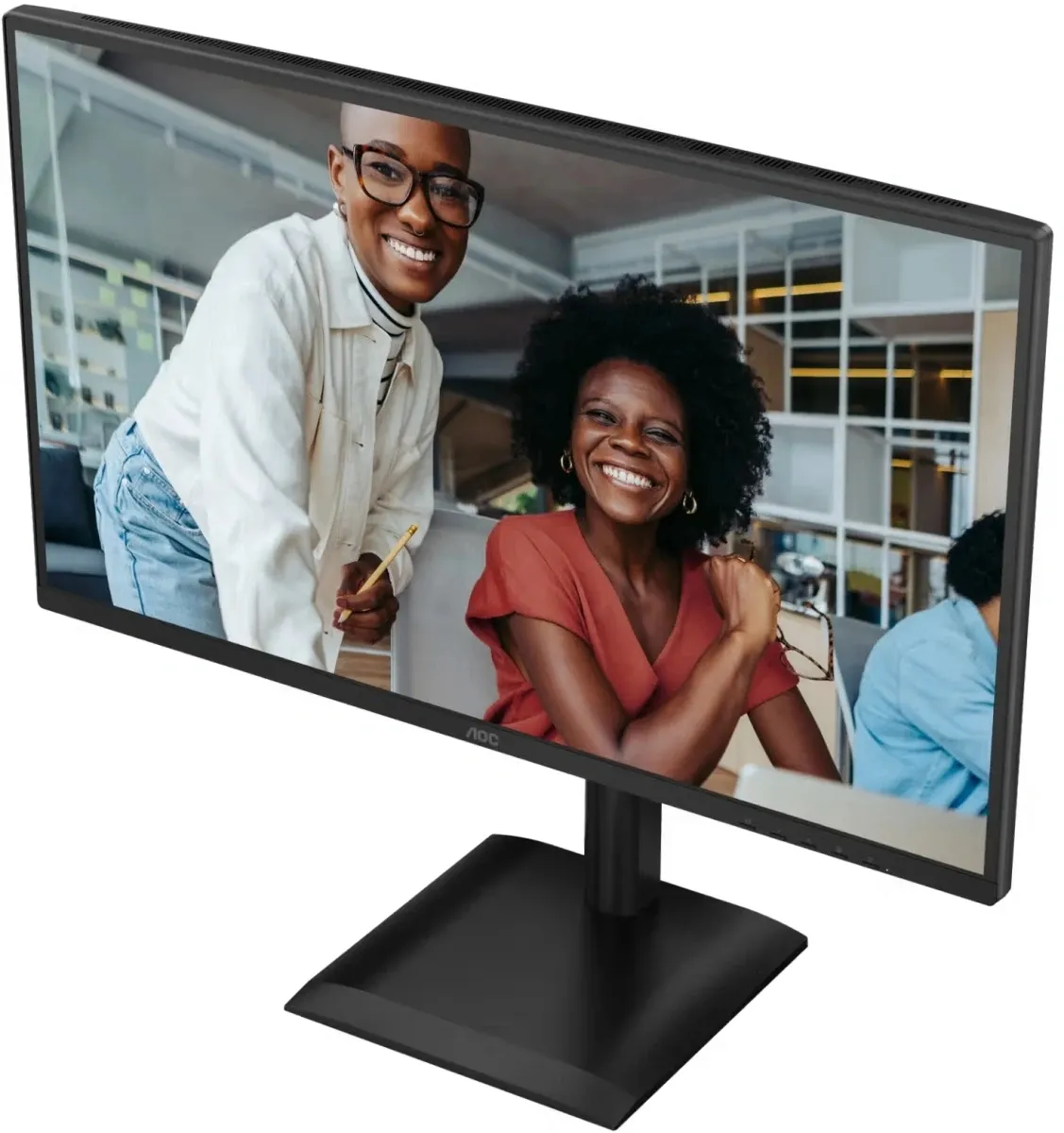 Монитор AOC 27" 27E4U черный IPS LED 16:9 HDMI M/M матовая HAS Piv 300cd 178гр/178гр 1920x1080 120Hz VGA DP FHD USB 5.65кг