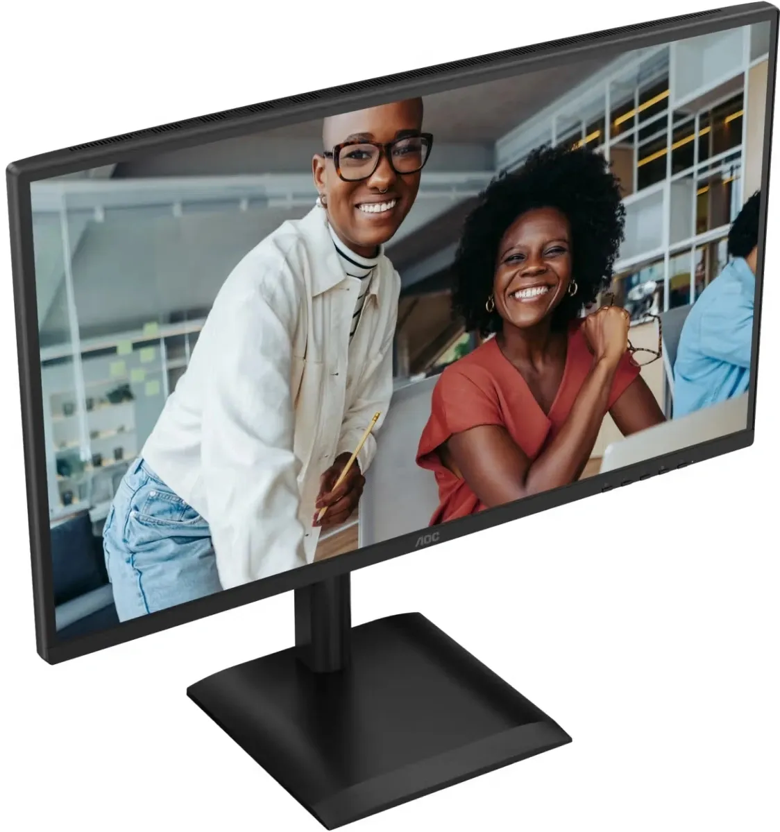 Монитор AOC 27" 27E4U черный IPS LED 16:9 HDMI M/M матовая HAS Piv 300cd 178гр/178гр 1920x1080 120Hz VGA DP FHD USB 5.65кг