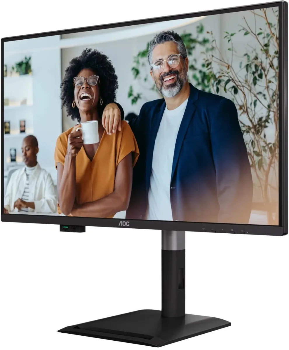 Монитор AOC 27" Q27P4CV черный IPS LED 16:9 HDMI M/M матовая HAS Piv 178гр/178гр 2560x1440 120Hz DP QHD USB 6.17кг