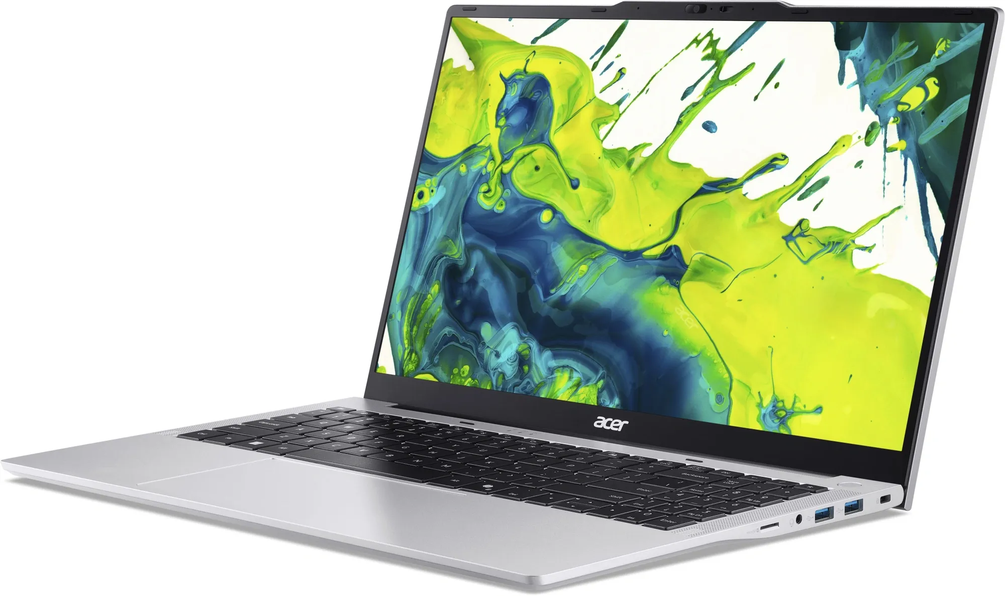 Ноутбук Acer Aspire Lite AL15-73P-54Y9 Core 5 210H 16Gb SSD512Gb Intel Graphics 15.6" IPS FHD (1920x1080) без ОС silver WiFi BT Cam 5100mAh (NX.X58CD.001)