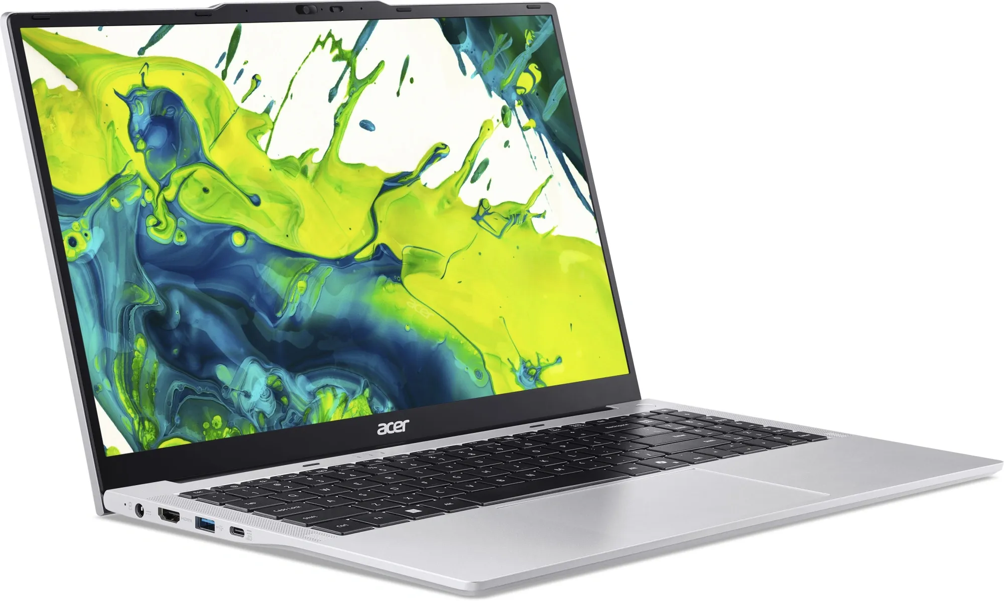 Ноутбук Acer Aspire Lite AL15-73P-76SN Core 7 240H 16Gb SSD512Gb Intel Graphics 15.6" IPS FHD (1920x1080) без ОС silver WiFi BT Cam 5100mAh (NX.X58CD.002)