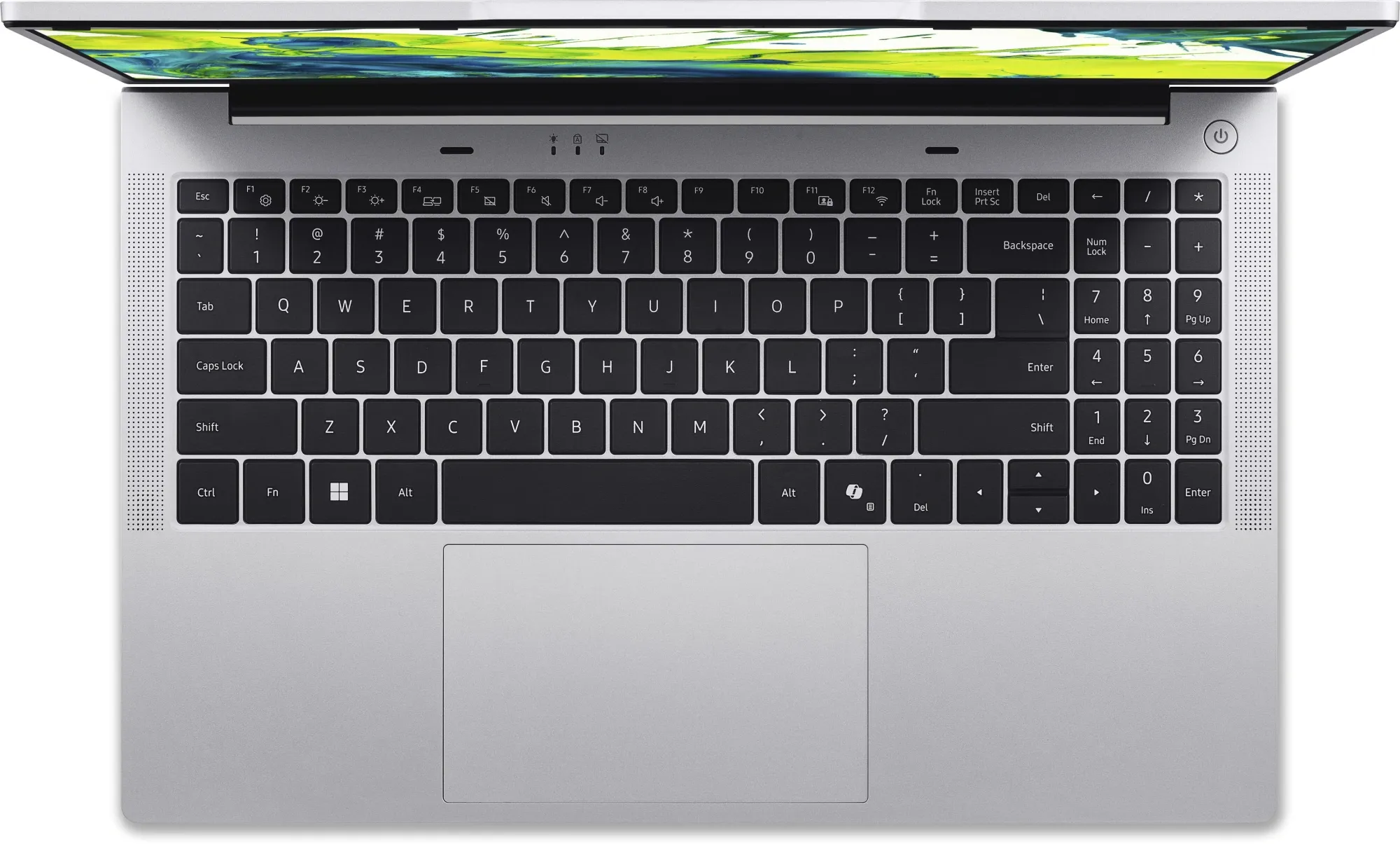 Ноутбук Acer Aspire Lite AL15-73P-76SN Core 7 240H 16Gb SSD512Gb Intel Graphics 15.6" IPS FHD (1920x1080) без ОС silver WiFi BT Cam 5100mAh (NX.X58CD.002)
