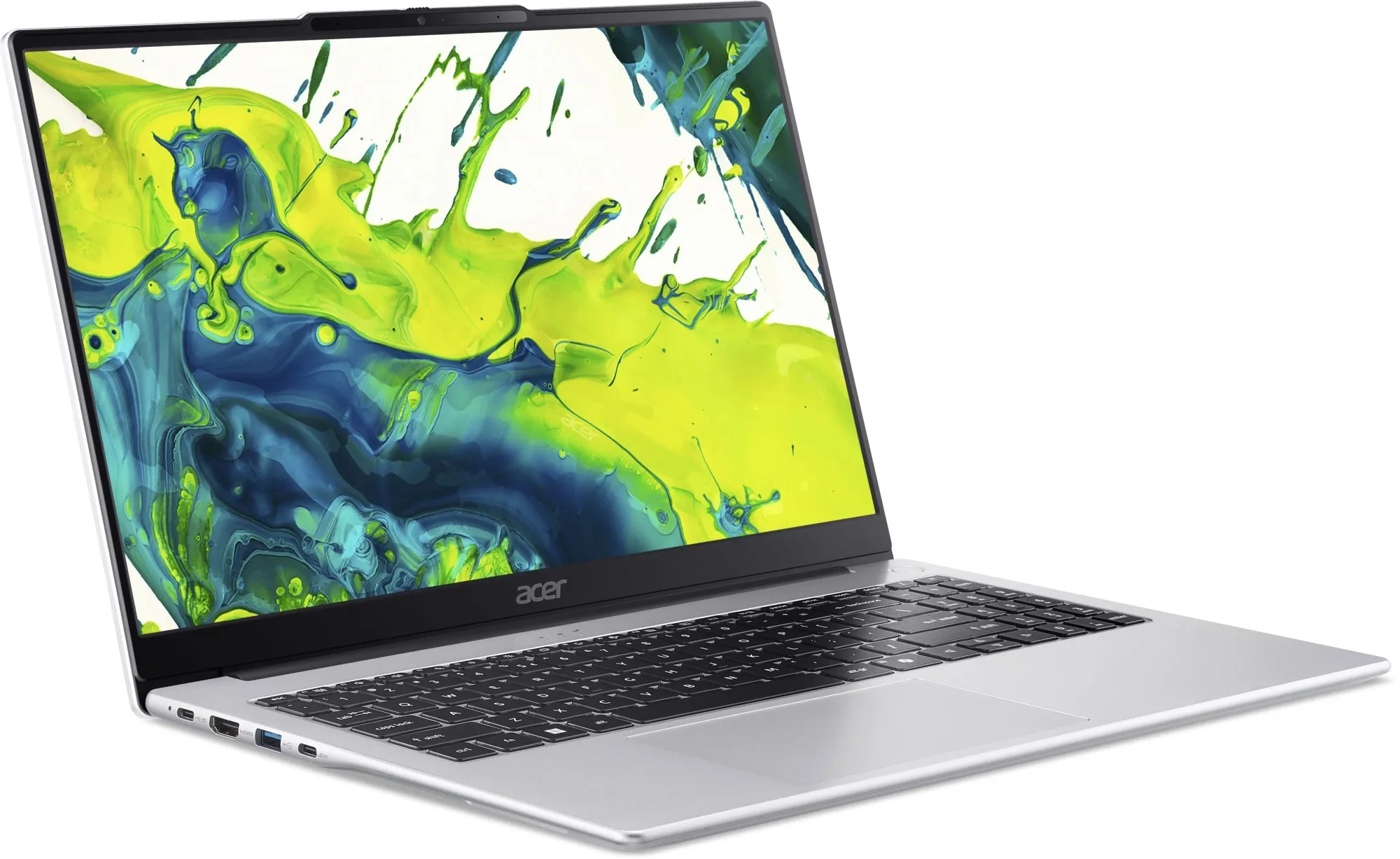Ноутбук Acer Aspire Lite AL16-74P-543K Core Ultra 5 125H 16Gb SSD512Gb Intel Arc 16" IPS WUXGA (1920x1200) без ОС silver WiFi BT Cam 5100mAh (NX.X5CCD.001)