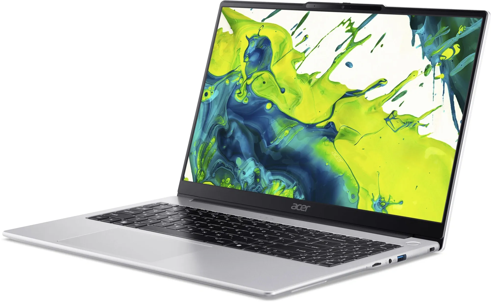 Ноутбук Acer Aspire Lite AL16-74P-543K Core Ultra 5 125H 16Gb SSD512Gb Intel Arc 16" IPS WUXGA (1920x1200) без ОС silver WiFi BT Cam 5100mAh (NX.X5CCD.001)