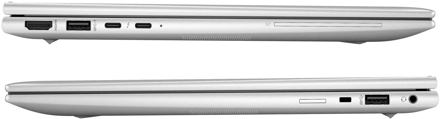 Ноутбук HP EliteBook 840 G10 Core i5 1335U 16Gb SSD512Gb Intel Iris Xe graphics 14" IPS WUXGA (1920x1200) FreeDOS silver WiFi BT Cam (C85G0UA)