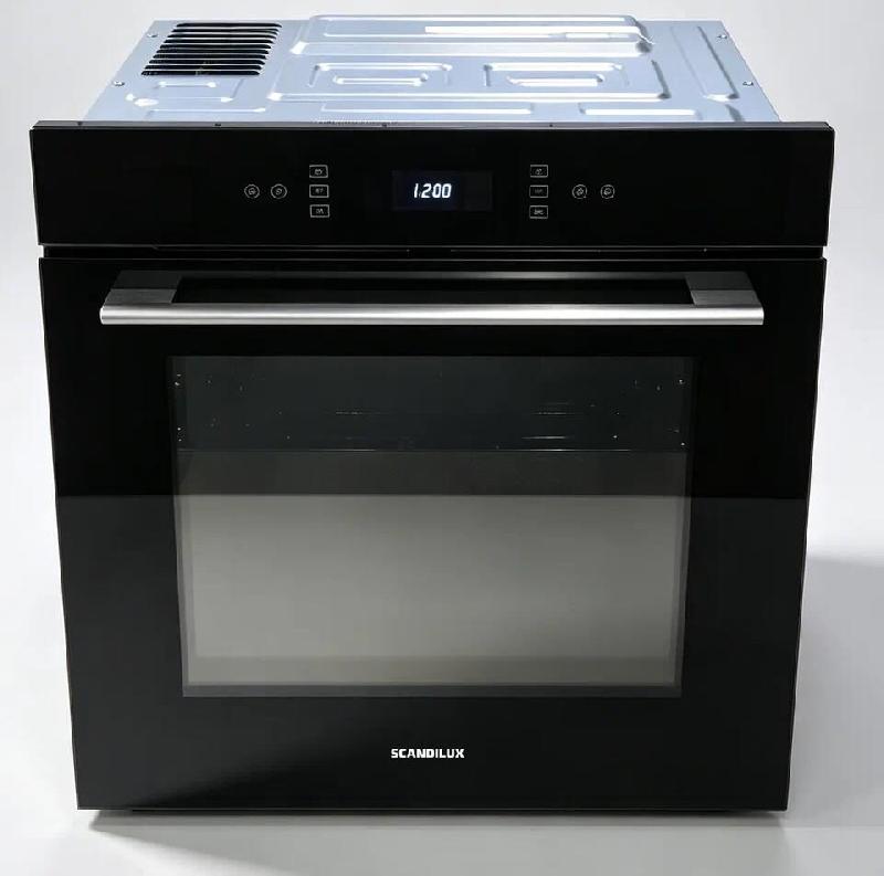 Духовой шкаф SCANDILUX SLGB80P черный