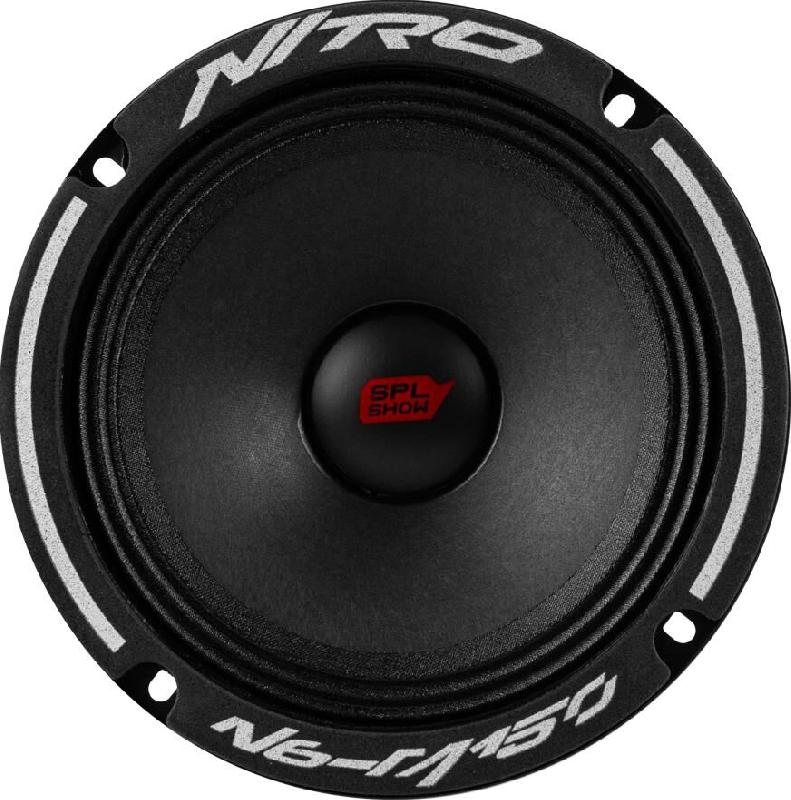 Автоакустика SPL SHOW NITRO N6-M150 акустика/СЧ 6.5"/RMS=150Вт/4Ом/4 шт.мастер