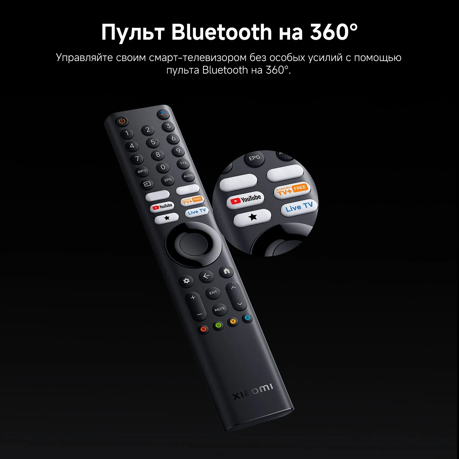 Телевизор QLED Xiaomi 55" TV S Mini LED 55 2026 темно-серый 4K Ultra HD 60Hz DVB-T2 DVB-C DVB-S2 USB WiFi Smart TV