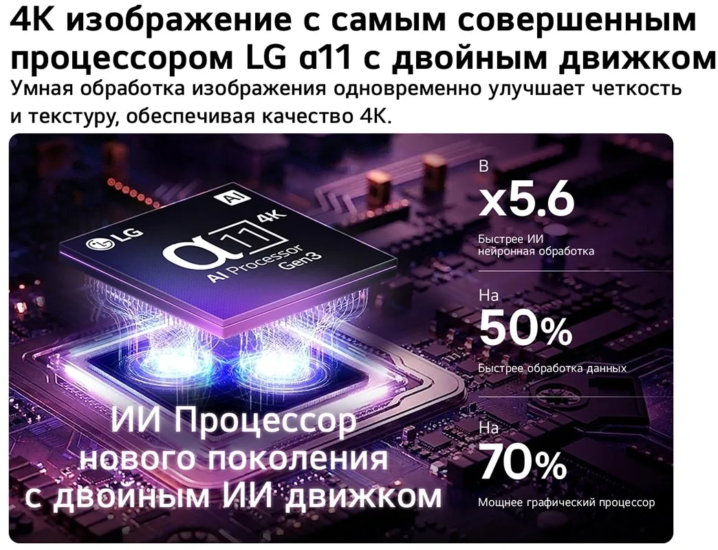 Телевизор OLED LG 65" OLED65C6RLA.ARU черный/серебристый 4K Ultra HD 120Hz DVB-T DVB-T2 DVB-C DVB-S2 USB WiFi Smart TV (RUS)