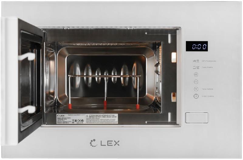 Микроволновая печь Lex Bimo 20.01 20л. 700Вт белый (встраиваемая)