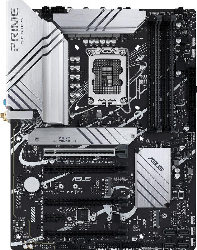 Материнская плата Asus PRIME Z790-P WIFI Soc-1700 Intel Z790 4xDDR5 ATX AC`97 8ch(7.1) 2.5Gg RAID+HDMI+DP