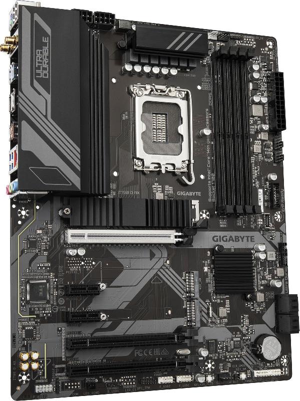 Материнская плата Gigabyte Z790 D AX Soc-1700 Intel Z790 4xDDR5 ATX AC`97 8ch(7.1) 2.5Gg RAID+HDMI+DP