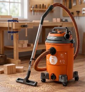 Строительный пылесос Daewoo DAVC 2516S 1600 Вт оранжевый